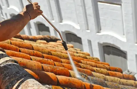 Nettoyage de toitures - Morainville-Jouveaux